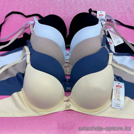 b6-8878-1 Biweier Бюстгальтер на тонком поролоне, чашка B, 1 пачка (6 шт)