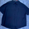 w44-0237 Рубашка женская однотонная с короткими рукавами, стандарт, 1 шт