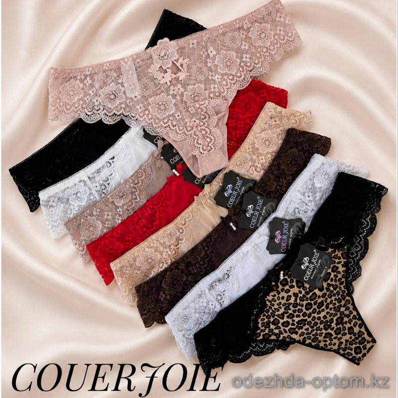 b4-2626 Coeur Joie Трусики женские кружевные стринги, S-XL, 1 пачка (6 шт) b4-2626 Coeur Joie Трусики женские кружевные стринги, S-XL, 1 пачка (6 шт)