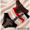 b4-2627 Coeur Joie Трусики женские кружевные, M-XL, 1 пачка (6 шт)