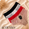 b4-P6600-1 Acousma Трусики женские эластичные, L-3XL, 1 пачка (6 шт)