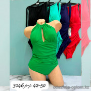 z4-3046 Купальник женский слитный, 42-50, 1 пачка (5 шт)