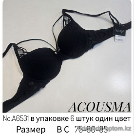 b4-A6531 Acousma Бюстгальтер с пуш-ап, 1 пачка (6 шт)