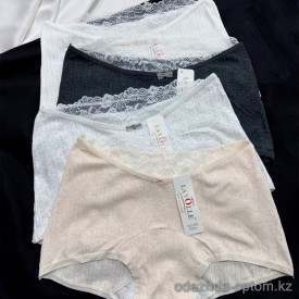 b16-685 Lavolle Трусики женские однотонные, L-XL, 1 пачка (12 шт)