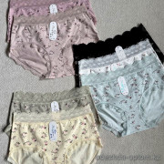 b15-1266-1 Трусики женские с принтом, стандарт (до 75кг), 1 пачка (7 шт)