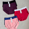 b15-8043 Трусики женские однотонные, стандарт (55-70кг), 1 пачка (6 шт)