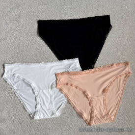 b15-99 Трусики женские однотонные слипы, L-2XL, 1 пачка (6 шт) b15-99 Трусики женские однотонные слипы, L-2XL, 1 пачка (6 шт)