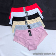 b16-2304 Anttifu Трусики женские однотонные, L-2XL, 1 пачка (12 шт)