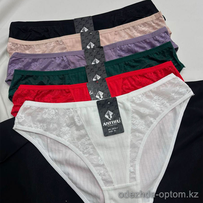 b16-2678 Anttifu Трусики женские однотонные, XL-3XL, 1 пачка (12 шт) b16-2678 Anttifu Трусики женские однотонные, XL-3XL, 1 пачка (12 шт)