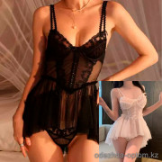 b18-226 Пеньюар женский прозрачный, стандарт, 1 пачка (3 шт)