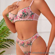 b18-3162 Комплект кружевного нижнего белья: бюстгальтер и трусики, S-L, 1 пачка (3 шт)