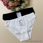 d7-8022 Baykar Трусики женские однотонные, 1 пачка (12 шт)