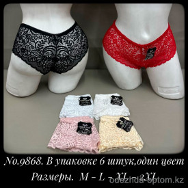 b5-9868 Coeur Joie Трусики женские кружевные, M-2XL, 1 пачка (6 шт)
