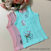 d7-4844 Baykar Майка детская на девочку, 1 пачка (6 шт)