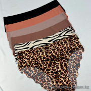 b16-100281 Трусики женские высокие, M-XL, 1 пачка (12 шт)