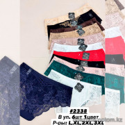 b6-2338 Coeur Joie Трусики женские гипюровые, L-3XL, 1 пачка (6 шт)