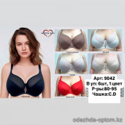 b6-9042-1 Orietta Avec Бюстгальтер гладкий с сеткой, 1 пачка (6 шт)