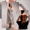 b13-2673 Комплект женский 2в1: сорочка и халат, стандарт, 1 шт