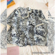 b15-7005 Комплект женской пижамы: рубашка и штаны, L-XL, 1 пачка (2 шт)