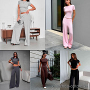 b15-71389 SKIMS Комплект женской одежды: топ и кюлоты, стандарт, 1 пачка (3 шт)