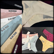 b5-3424 Blue Rose Трусики женские стринги, M-XL, 1 пачка (12 шт)