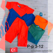 z4-0151 Купальник детский раздельный, стандарт (на 4-6 лет), 1 пачка (2 шт)