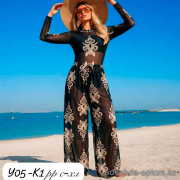z4-Y05-K1 Пляжный женский комплект, S-XL, 1 пачка (4 шт)