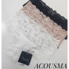 b4-P6430 Acousma Трусики женские с кружевом, M-XL, 1 пачка (6 шт)