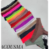 b4-T6365 Acousma Трусики женские стринги, S-XL, 1 пачка (6 шт)