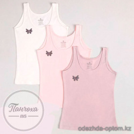 d7-4378 Майка детская на девочку, 1 пачка (6 шт)