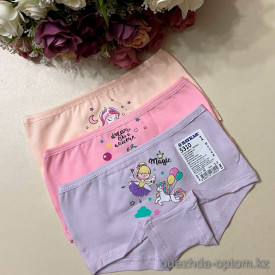 d7-5310 Baykar Трусики детские на девочку, 2 (3-4) года, 1 пачка (6 шт)