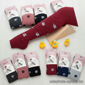 n5-0313 Колготки детские махровые, 92-140, 1 пачка (12 шт)