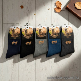 n5-0320 Носки мужские толстая верблюжья шерсть, 41-47, 1 пачка (10 пар) n5-0320 Носки мужские толстая верблюжья шерсть, 41-47, 1 пачка (10 пар)