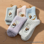 n5-0324 Носки женские шерстяные, 36-41, 1 пачка (10 пар)