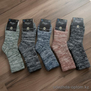 n5-0327 Носки женские толстые шерстяные, 36-41, 1 пачка (10 пар)