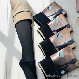 n5-0330 Колготки женские с мехом, 48-54, 1 пачка (8 шт)
