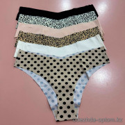 b16-5380 Трусики женские бесшовные, L-XL, 1 пачка (10 шт)