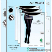 k4-mc0013-2 Vinconte Колготки женские, 4-5, 800 ден, 1 пачка (6 шт)