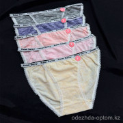 b16-5179 Трусики женские маломерки, стандарт (42-44), 1 пачка (12 шт)