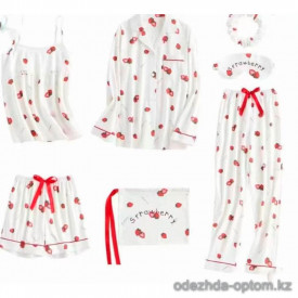 b15-888-2 Комплект женской пижамы 7в1, 44-48, 1 пачка (3 шт)