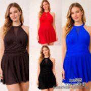 z2-5825 Купальник женский слитный, 38-46, 1 пачка (5 шт)