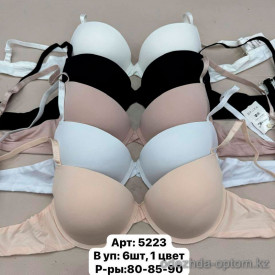 b6-5223 Бюстгальтер на среднем поролоне, чашка C, 1 пачка (6 шт) b6-5223 Бюстгальтер на среднем поролоне, чашка C, 1 пачка (6 шт)