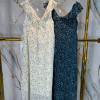 W26-1386 Платье женское без рукавов с орнаментом, стандарт, 1 шт