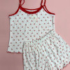 d7-114 Комплект женской пижамы: майка и штаны, L-XL, 1 пачка (6 шт)
