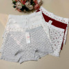 d7-658 Lavolle Трусики женские шортики с принтом, M-XL, 1 пачка (12 шт)