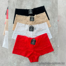 b13-9031-1 Трусики женские шортики кружевные, M-XL, 1 пачка (12 шт) b13-9031-1 Трусики женские шортики кружевные, M-XL, 1 пачка (12 шт)