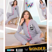 e1-d-007117 Miss WONDER Life Комплект женской домашней одежды, S-XL, cotton, 1 пачка (4 шт)