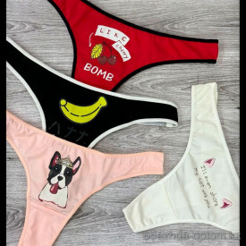 b5-003-3 Трусики женские стринги, 1 пачка (12 шт) b5-003-3 Трусики женские стринги, 1 пачка (12 шт)