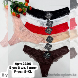 b6-2390 Coeur Joie Трусики женские кружевные стринги, S-XL, 1 пачка (6 шт) b6-2390 Coeur Joie Трусики женские кружевные стринги, S-XL, 1 пачка (6 шт)