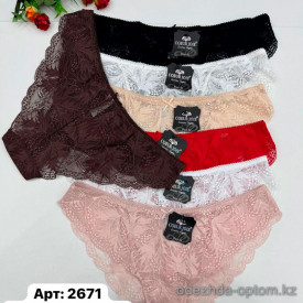 b6-2671 Coeur Joie Трусики женские кружевные, M-XL, 1 пачка (6 шт) b6-2671 Coeur Joie Трусики женские кружевные, M-XL, 1 пачка (6 шт)